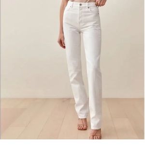 BNWT Cynthia Hi-Rise Straight Reformation Jeans